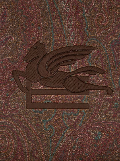 LARGE ARNICA POUCH WITH PEGASO DETAIL