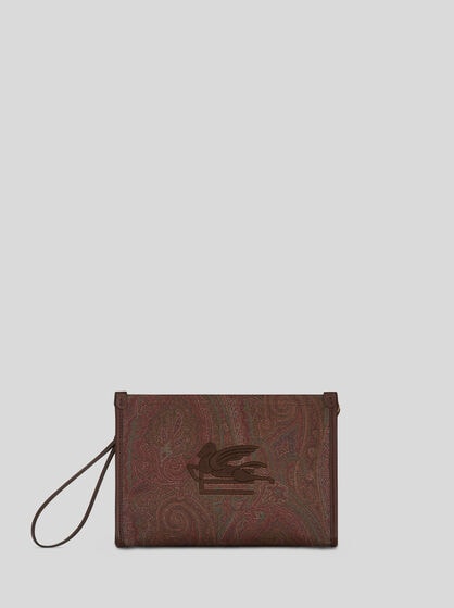 LARGE ARNICA POUCH WITH PEGASO DETAIL