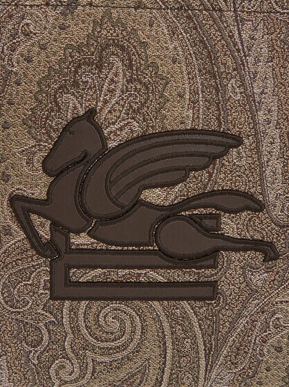 ETRO ESSENTIAL LARGE JACQUARD POUCH