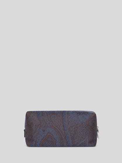 MEDIUM JACQUARD POUCH WITH PEGASO