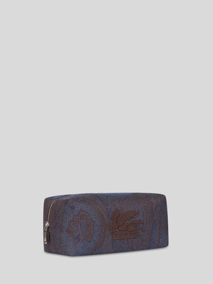 MEDIUM JACQUARD POUCH WITH PEGASO