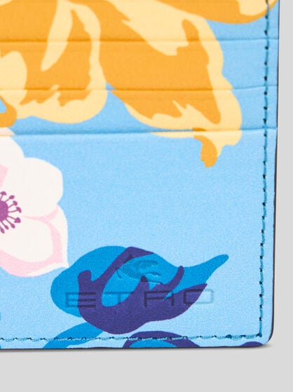 ARNICA WALLET WITH PRINTED INTERIOR