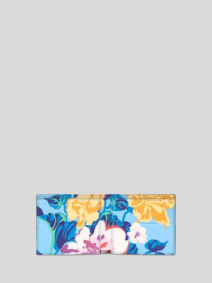 ARNICA WALLET WITH PRINTED INTERIOR