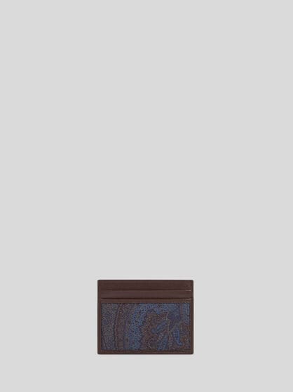 ETRO ESSENTIAL JACQUARD CARD HOLDER