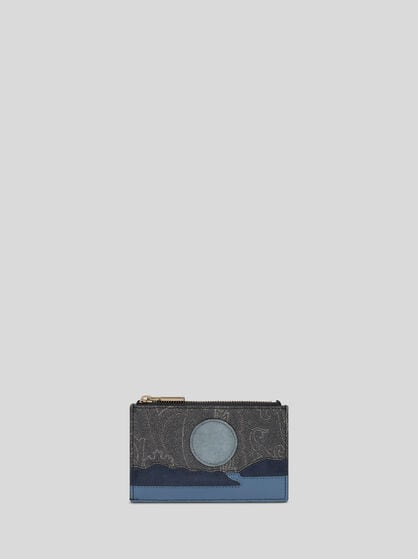 ARNICA CARD HOLDER WITH LANDSCAPE DESIGN