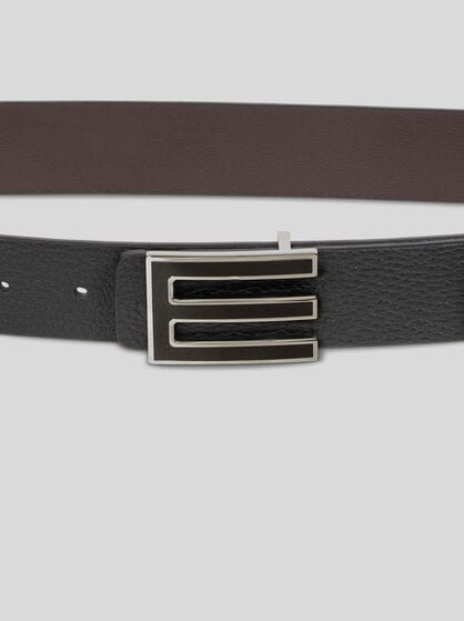 REVERSIBLE LEATHER BELT