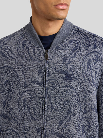 BOMBER JACKET WITH LOGO