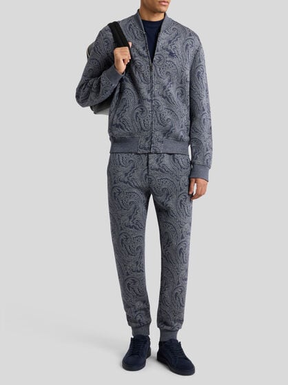BOMBER JACKET WITH LOGO
