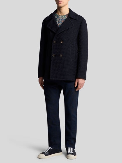 WOOL PEA COAT