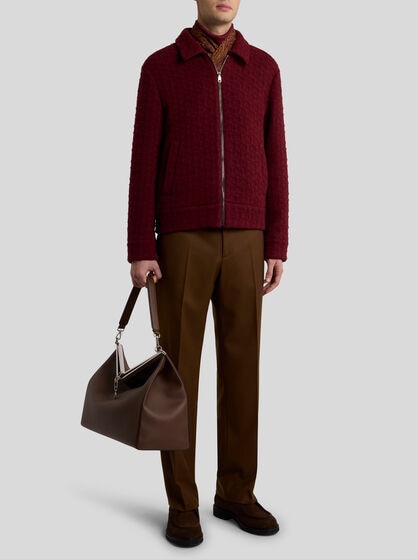 WOOL BOMBER JACKET