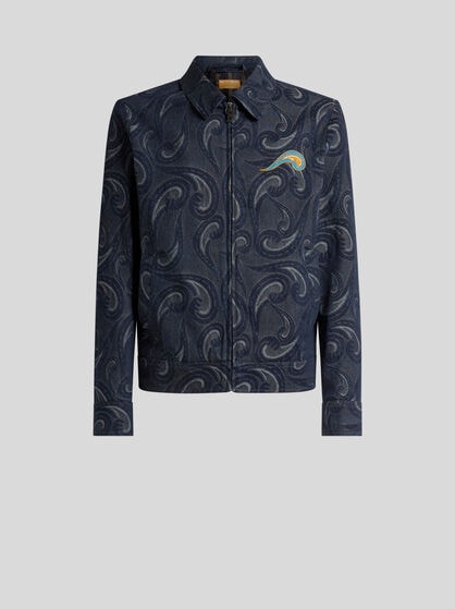 ETRO per Kaito Takahashi ジャカードデニム ジャケット