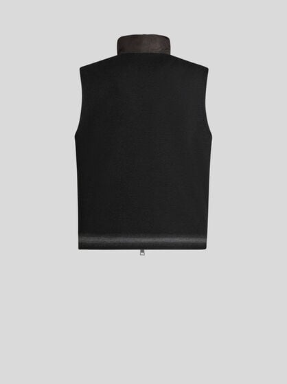 WAISTCOAT WITH PAISLEY PRINT