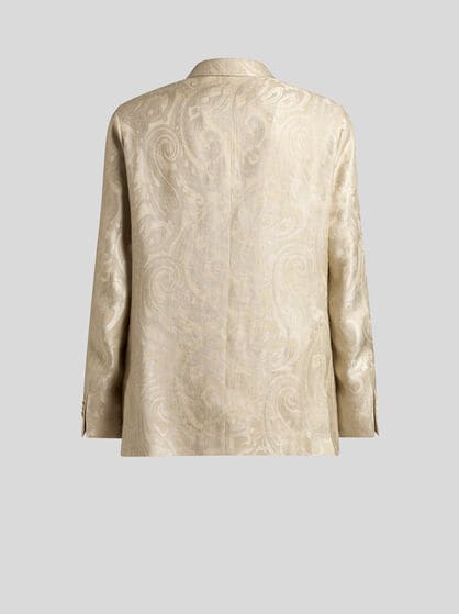 PAISLEY JACQUARD BLAZER