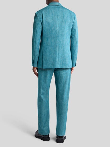 SLUB COTTON BLAZER