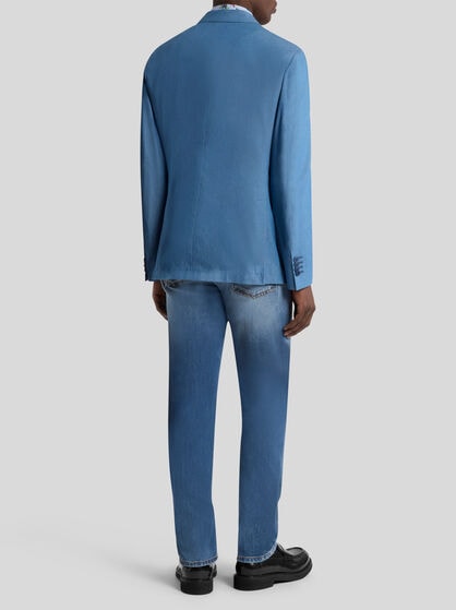 SINGLE-BREASTED COTTON SHACKET