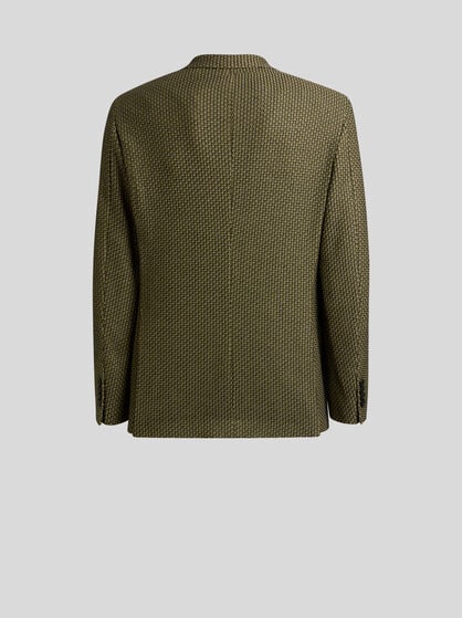 WORKED WEAVE JERSEY JACKET