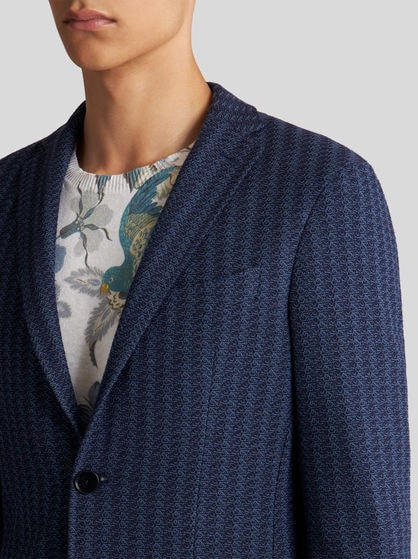 JACQUARD STRIPED BLAZER