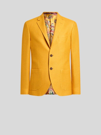 BLAZER AUS BAUMWOLLJERSEY