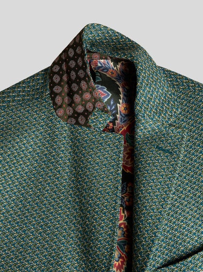 COTTON JERSEY BLAZER