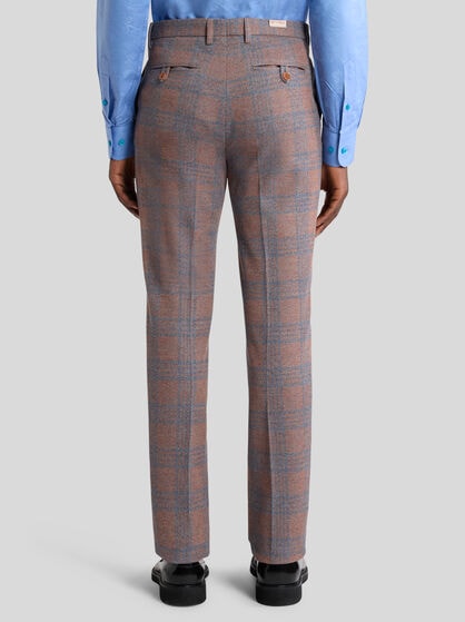 CHECK TROUSERS