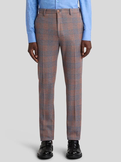 CHECK TROUSERS