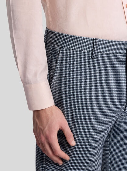 MINI CHECK TAILORED TROUSERS