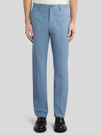 ALL-OVER PAISLEY JACQUARD TROUSERS