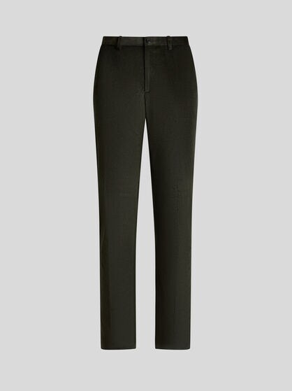 ストレッチ コットン ベルベット パンツ