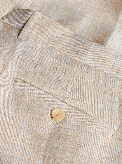 ROMA LINEN BERMUDA SHORTS