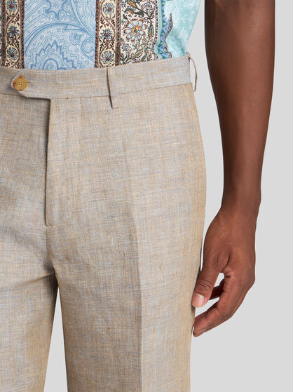 ROMA LINEN BERMUDA SHORTS