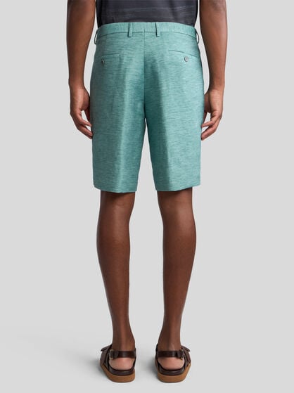 ROMA LINEN-BLEND BERMUDA SHORTS