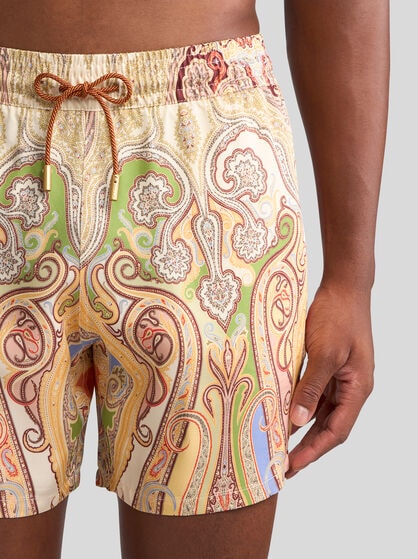 ALL-OVER PAISLEY SWIMMING COSTUME