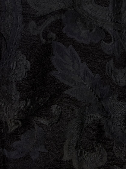 FLORAL PAISLEY EVENING TROUSERS WITH BAND DETAIL