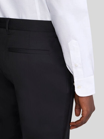 EVENING TROUSERS WITH SIDE BAND DETAIL
