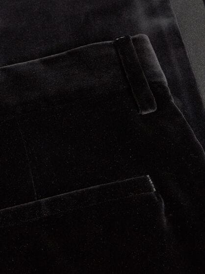 STRETCH COTTON EVENING TROUSERS