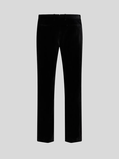 STRETCH COTTON EVENING TROUSERS