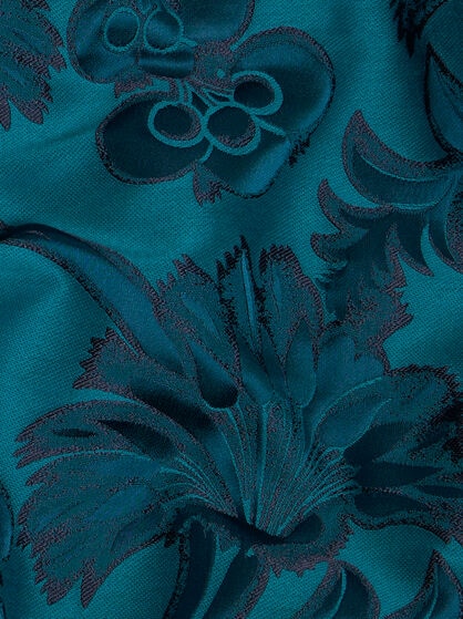 FLORAL LEAFY EVENING TROUSERS