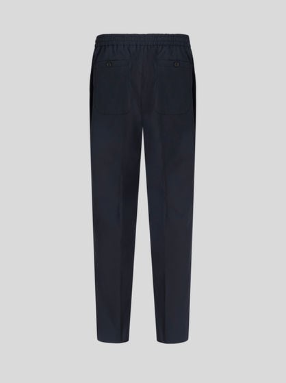 STRETCH COTTON TROUSERS
