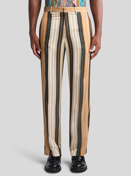 STRIPED TROUSERS