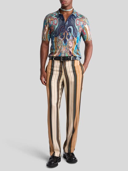 STRIPED TROUSERS