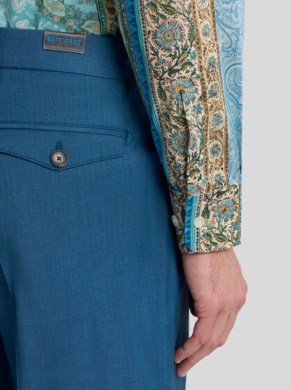 WOOL TROUSERS