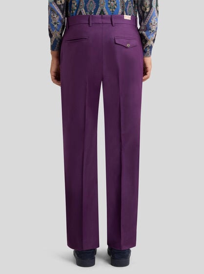 TAILORED WOOL TROUSERS