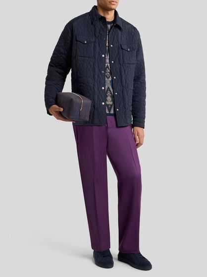 TAILORED WOOL TROUSERS