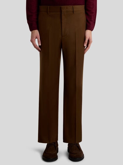 TAILORED WOOL TROUSERS