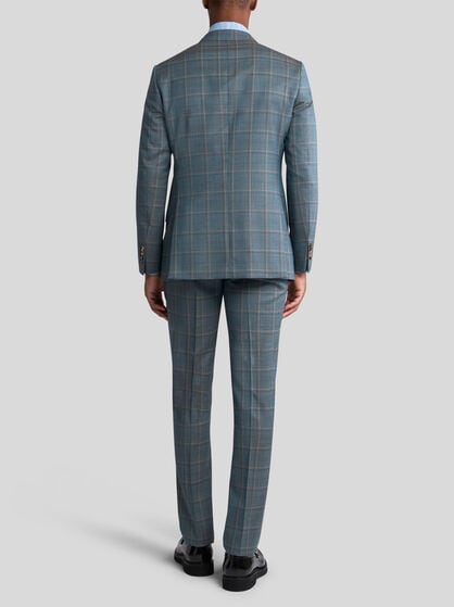 CHECKED WOOL SUIT
