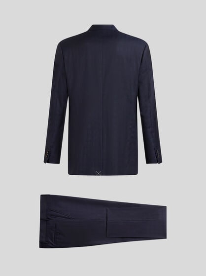 CHECK WOOL SUIT
