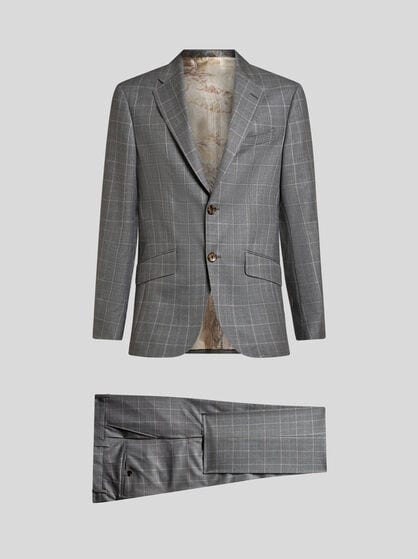 DECONSTRUCTED CHECK SUIT