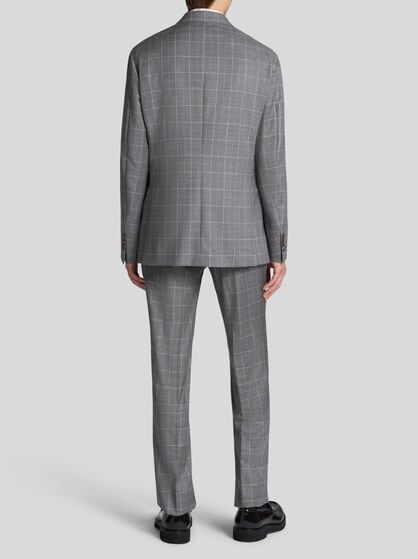 DECONSTRUCTED CHECK SUIT