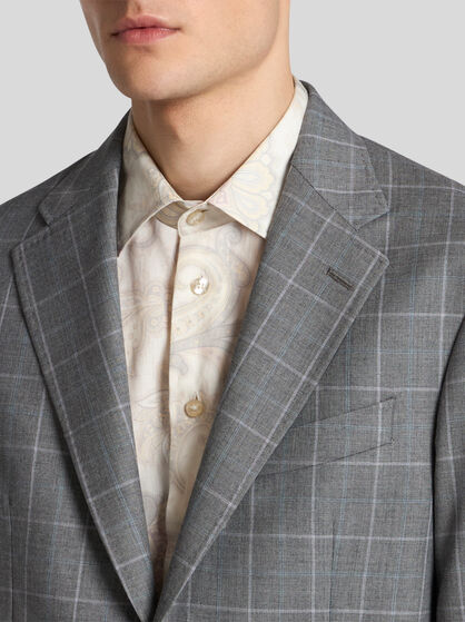 DECONSTRUCTED CHECK SUIT