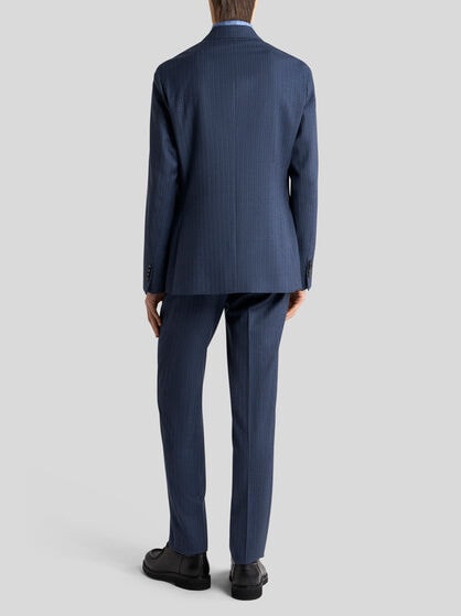 PINSTRIPED WOOL SUIT